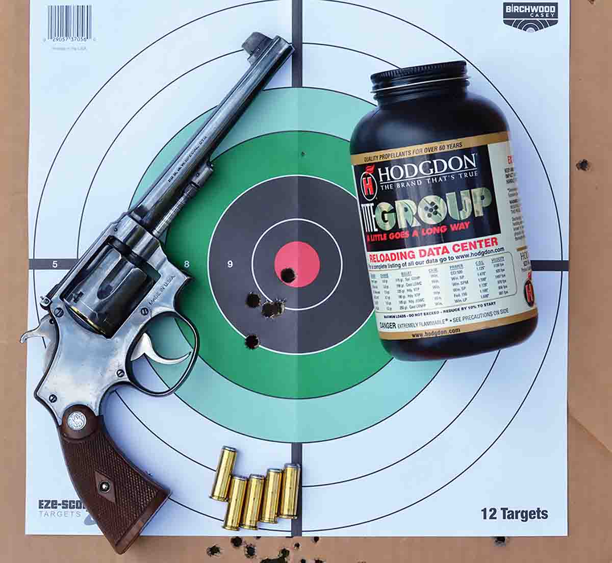 Many handloads produced excellent accuracy in the Smith & Wesson Military & Police Model of 1905 Target Model.